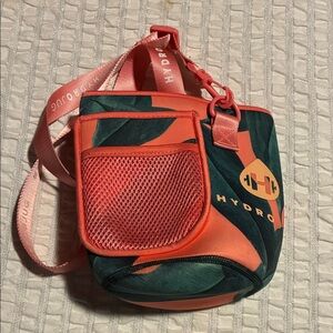 HydroJug Vibrant Coral and Leafy Green Cover Bag